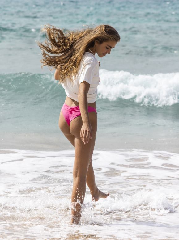 Roxy mujer camiseta oversize mundo yang 68XP045