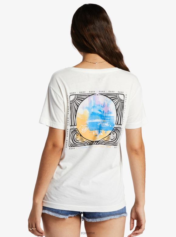 Roxy mujer camiseta oversize retro 68XP0111