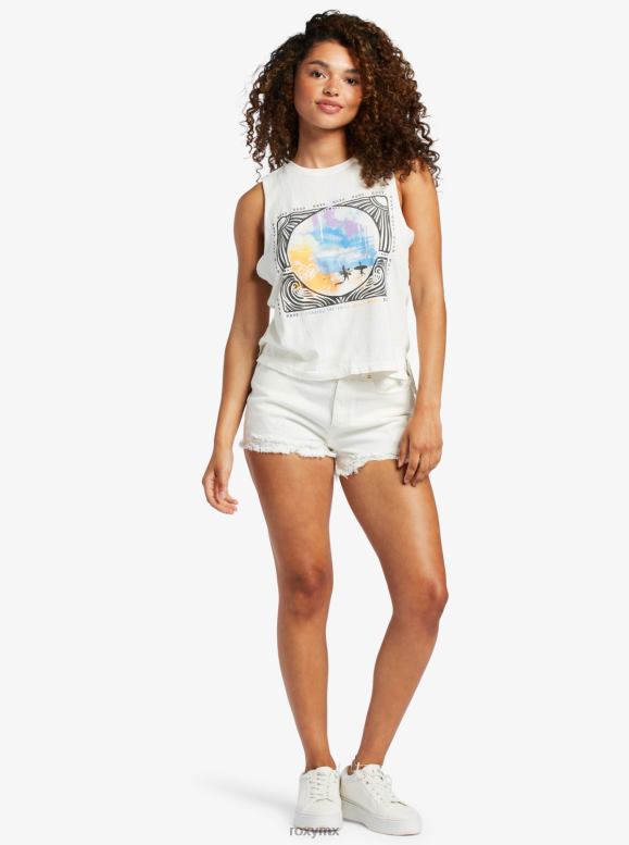 Roxy mujer camiseta sin mangas de retroceso 68XP0120