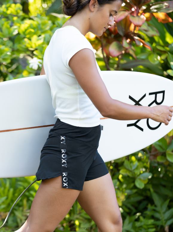 Roxy mujer hora de la camiseta de punto de canalé 68XP092