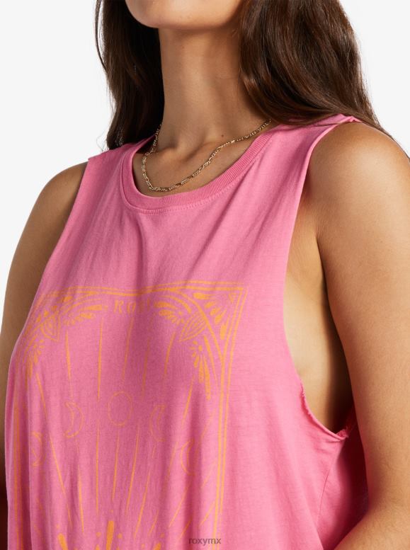Roxy mujer levántate camiseta sin mangas 68XP088