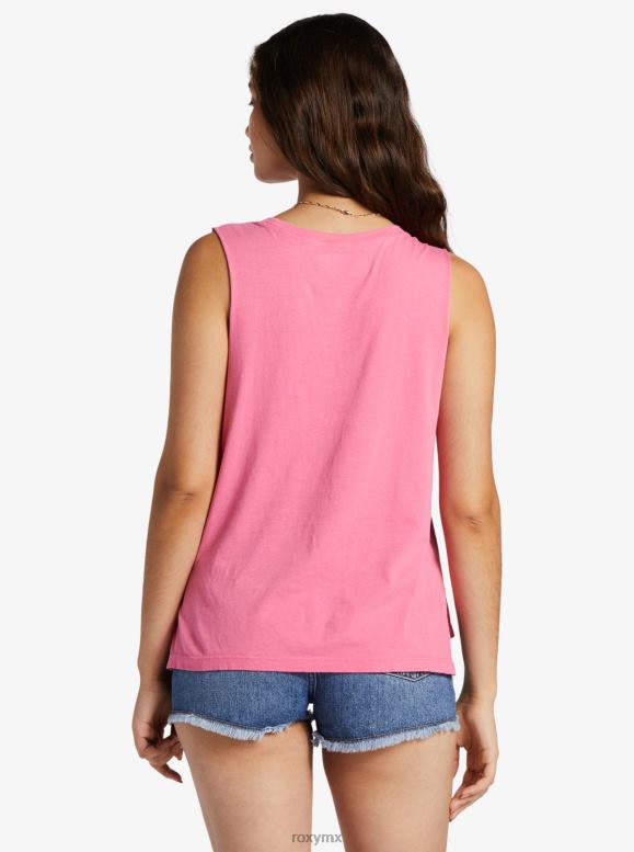 Roxy mujer levántate camiseta sin mangas 68XP088