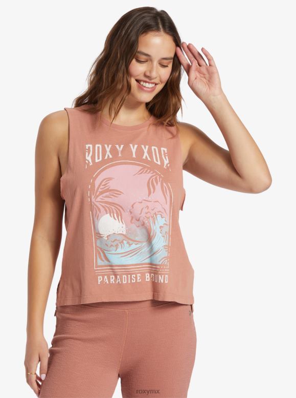 Roxy mujer vista del paraíso camiseta sin mangas 68XP096