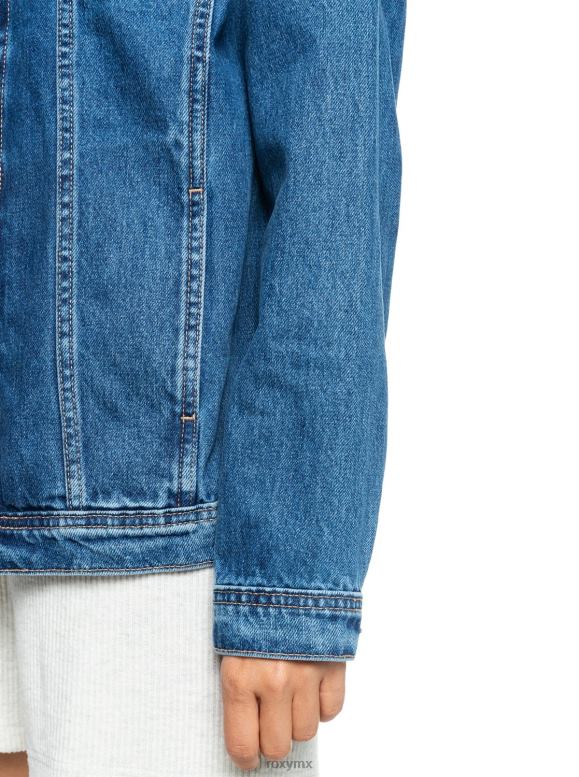 Roxy mujer chamarra de mezclilla de carreteras de montaña 68XP0455