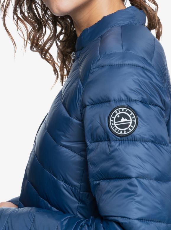 Roxy mujer chaqueta acolchada Coast Road con cremallera 68XP0545