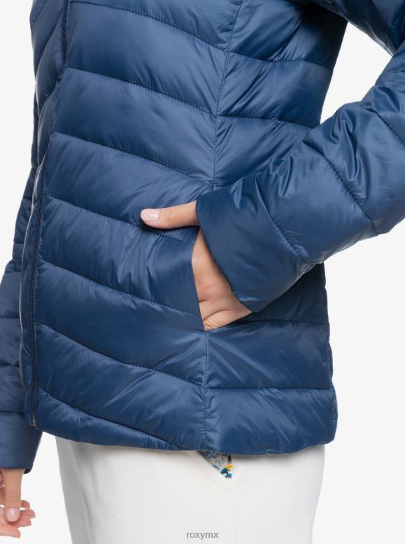 Roxy mujer chaqueta acolchada Coast Road con cremallera 68XP0545