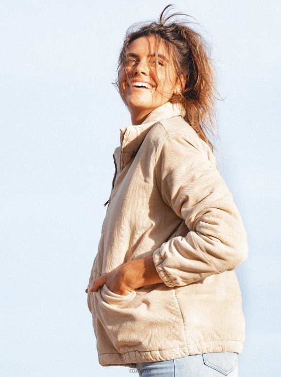 Roxy mujer cruzar la chaqueta del parque 68XP0444