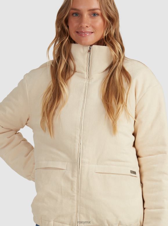 Roxy mujer cruzar la chaqueta del parque 68XP0444