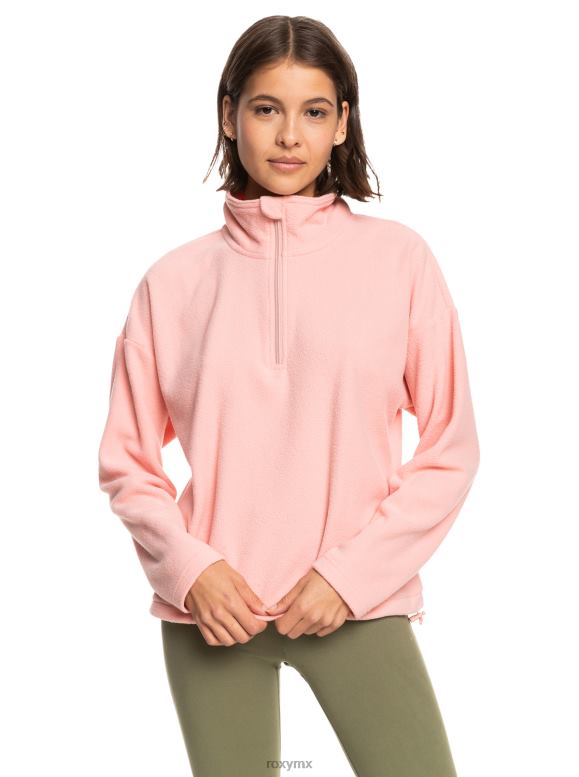 Roxy mujer feel it too jersey de polar técnico con media cremallera 68XP0570