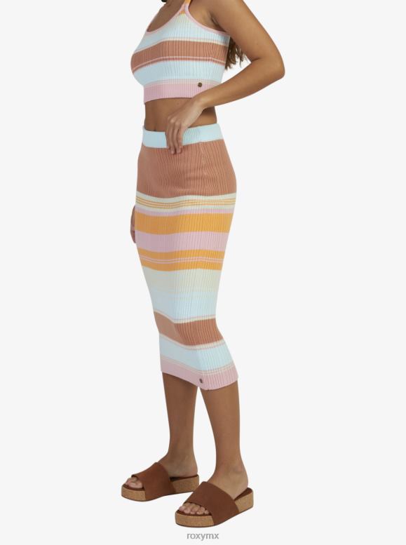 Roxy mujer falda ajustada de punto playa morning 68XP031