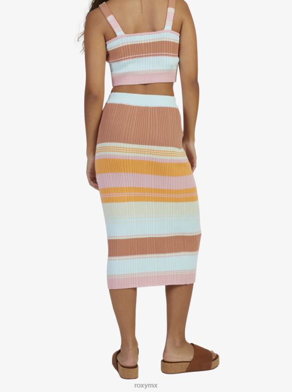 Roxy mujer falda ajustada de punto playa morning 68XP031