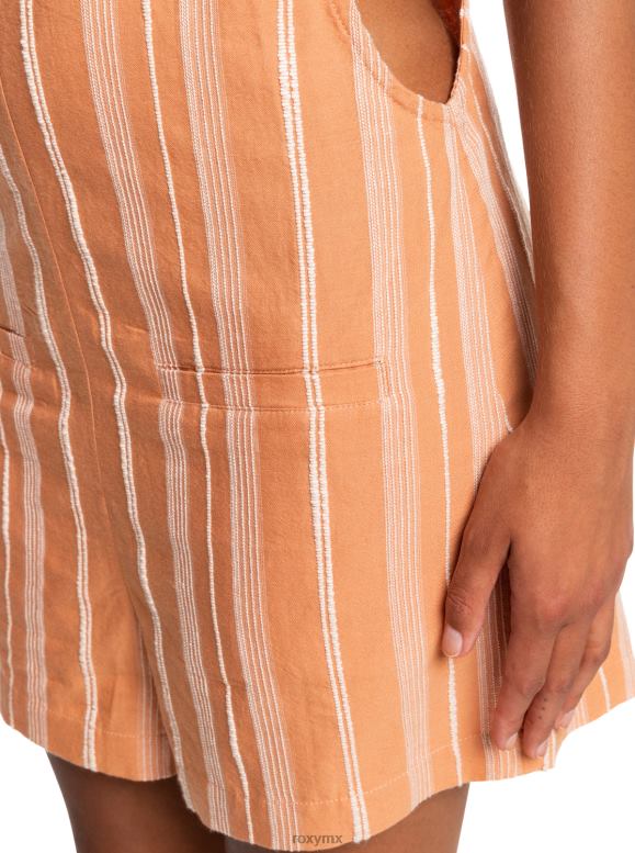 Roxy mujer mameluco tejido con rayas plateadas 68XP0334