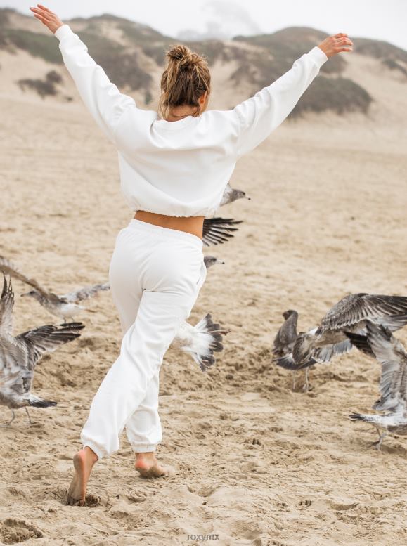 Roxy mujer los días pasan por la parte inferior de lana 68XP0382