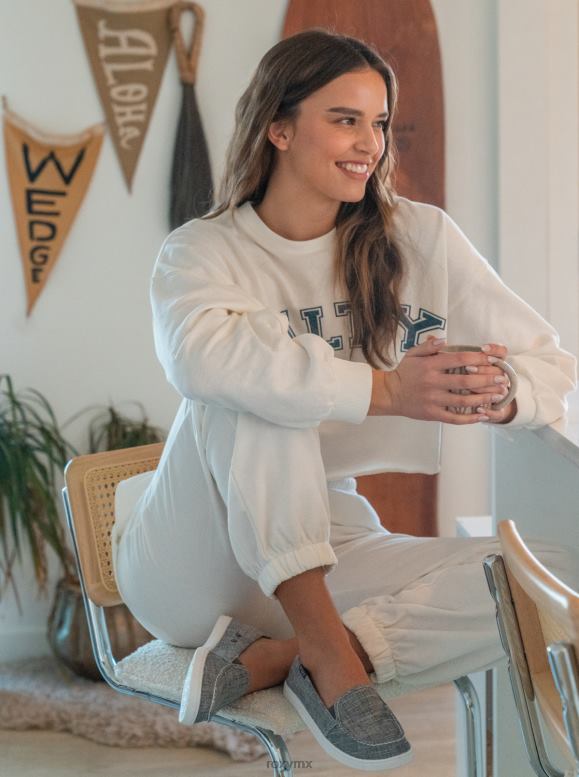 Roxy mujer mover hacia arriba los pantalones de chándal holgados 68XP0216