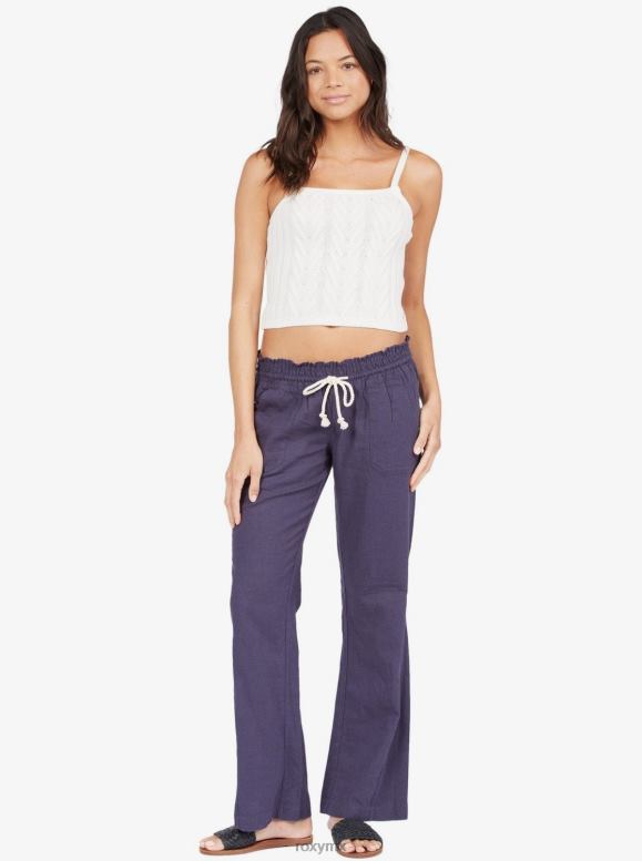 Roxy mujer pantalones acampanados oceanside 68XP0236