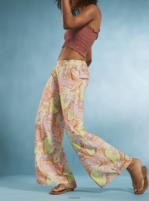 Roxy mujer pantalones de pierna ancha de la avenida de medianoche 68XP038