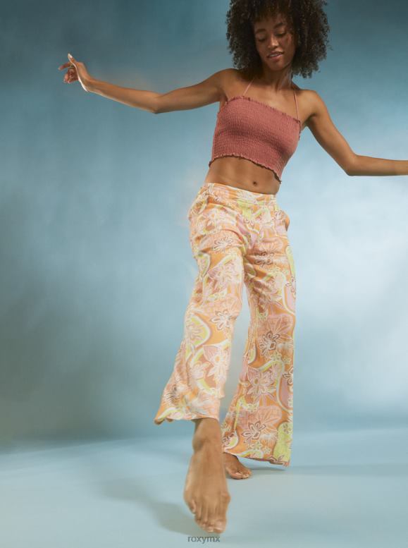 Roxy mujer pantalones de pierna ancha de la avenida de medianoche 68XP038