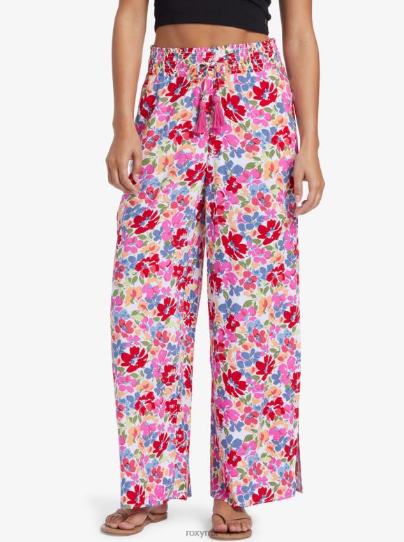 Roxy mujer pantalones de playa de ritmo tropical 68XP0116