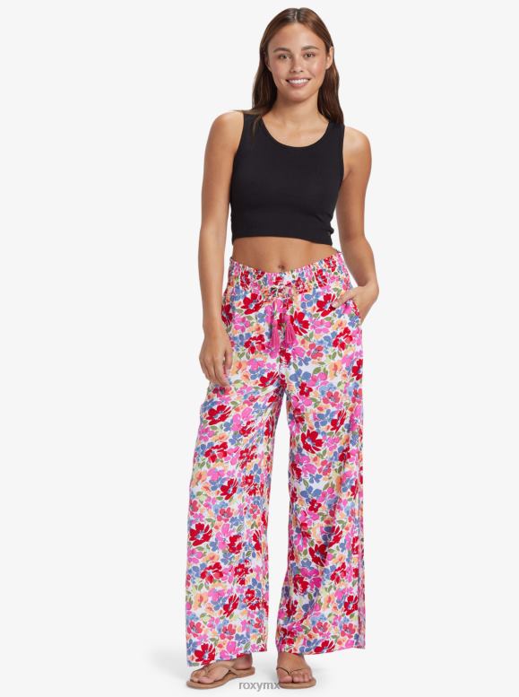 Roxy mujer pantalones de playa de ritmo tropical 68XP0116