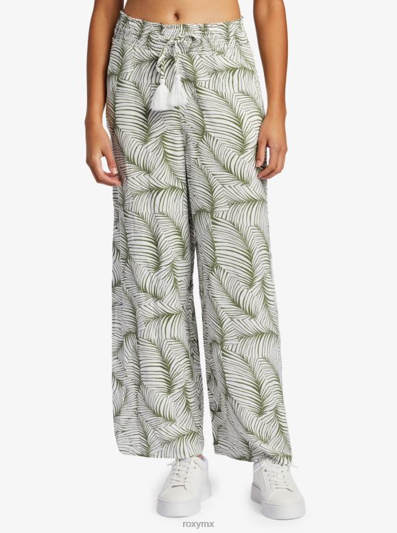 Roxy mujer pantalones de playa de ritmo tropical 68XP0266