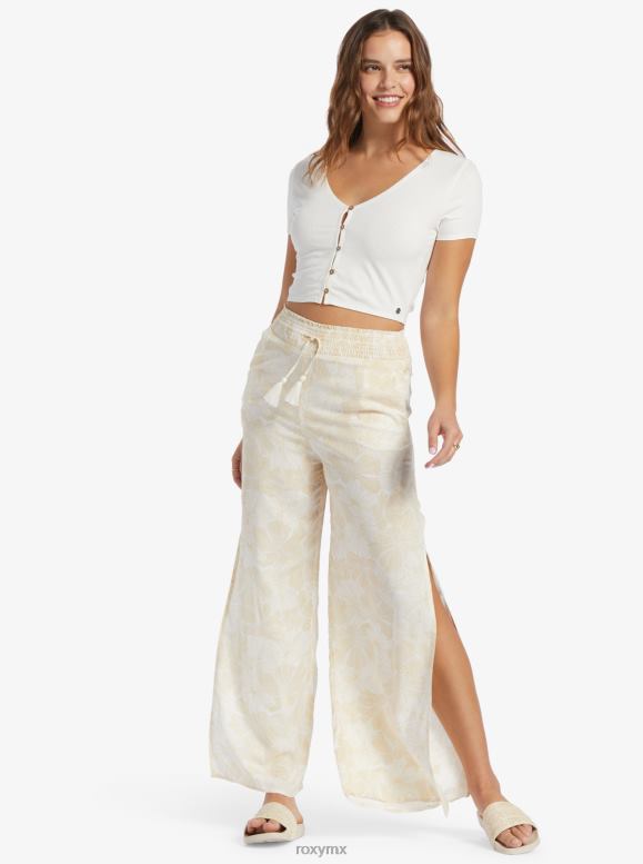 Roxy mujer pantalones de playa de ritmo tropical 68XP0321