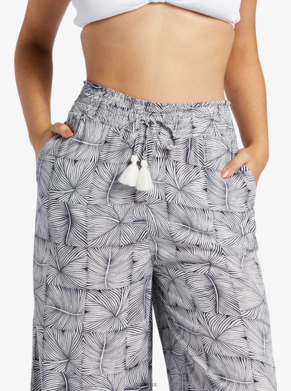 Roxy mujer pantalones de playa de ritmo tropical 68XP070
