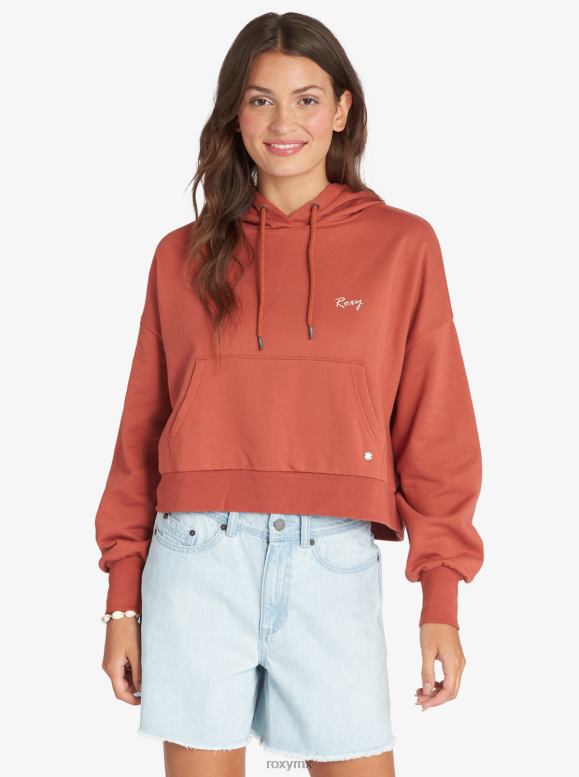 Roxy mujer caminata de la tarde sudadera con capucha 68XP0535
