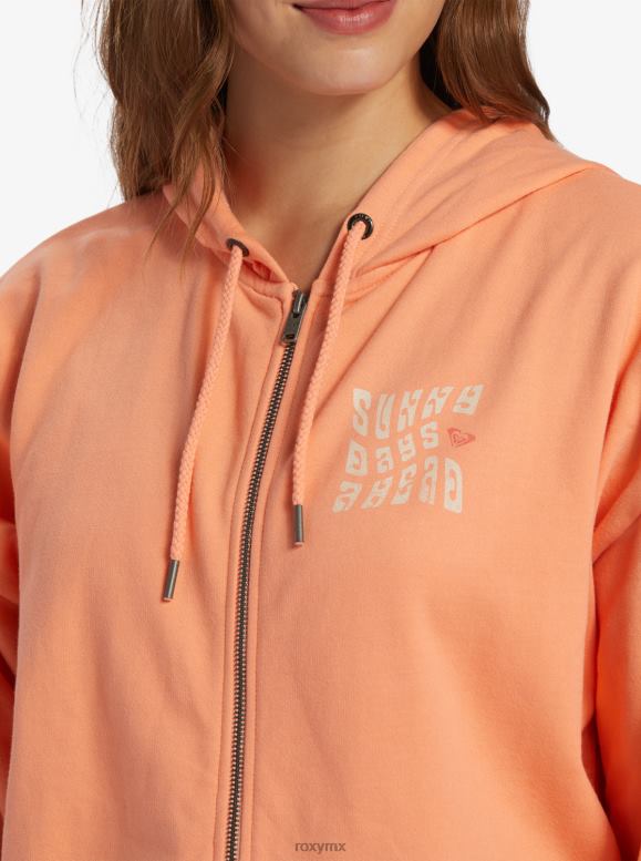 Roxy mujer caminata nocturna de gran tamaño una sudadera con capucha de gran tamaño 68XP0369