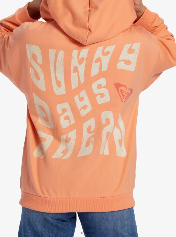 Roxy mujer caminata nocturna de gran tamaño una sudadera con capucha de gran tamaño 68XP0369