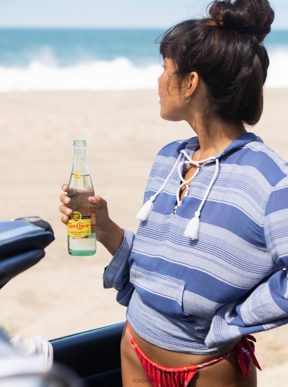 Roxy mujer poncho con capucha 68XP0548