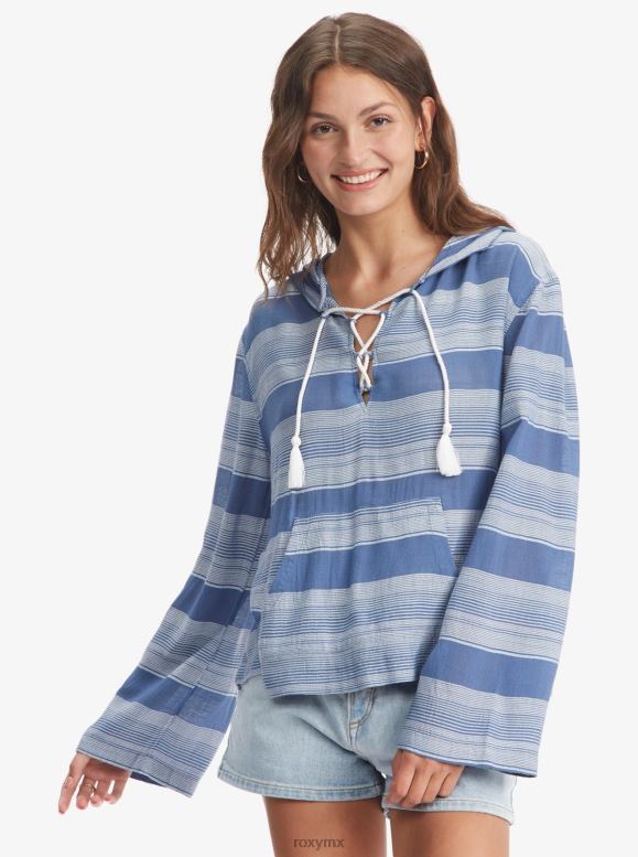 Roxy mujer poncho con capucha 68XP0548
