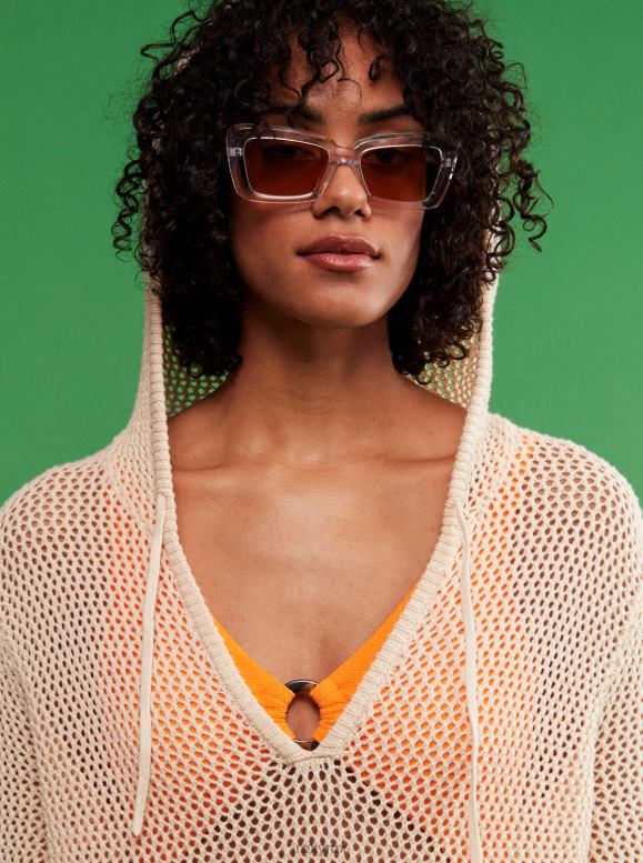 Roxy mujer poncho con capucha after beach break 68XP0157