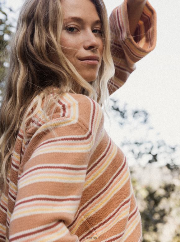 Roxy mujer poncho con capucha y detalle lateral 68XP0407