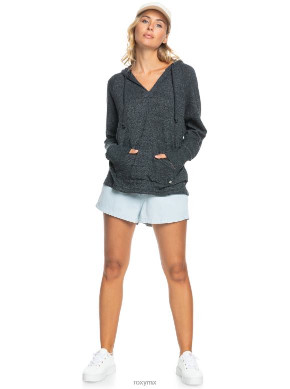 Roxy mujer sudadera con capucha de surf de destino 68XP0259