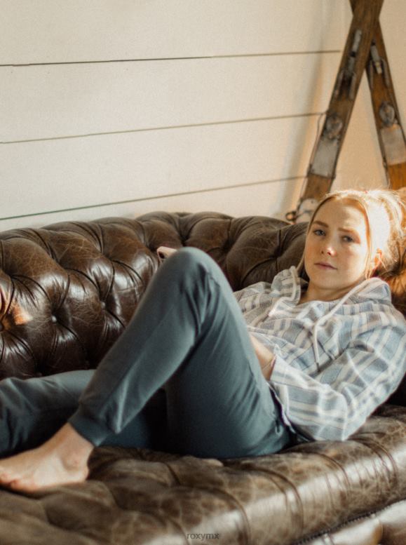 Roxy mujer sudadera con capucha estilo poncho salvaje y libre 68XP0255