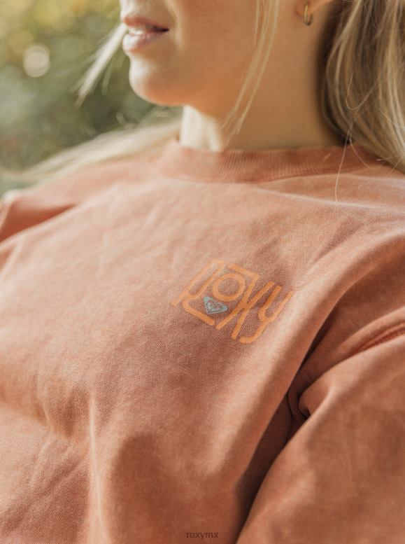 Roxy mujer sudadera con cuello redondo de historia real 68XP0405