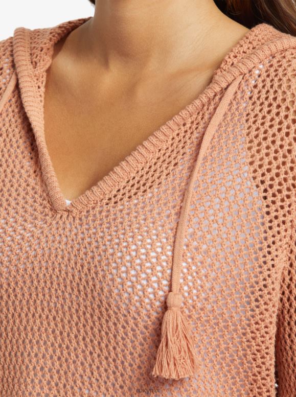 Roxy mujer sudadera corta con capucha after beach break 68XP0372