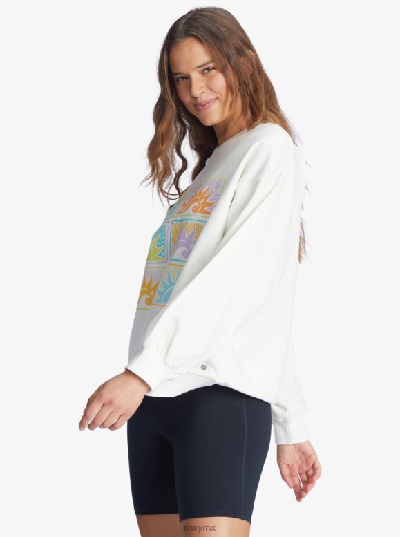 Roxy mujer sudadera de caminata matutina 68XP0165