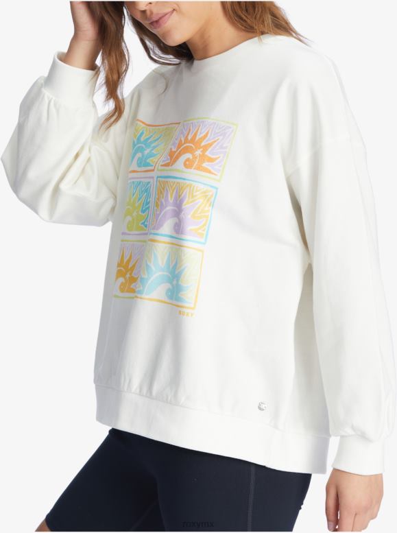 Roxy mujer sudadera de caminata matutina 68XP0165