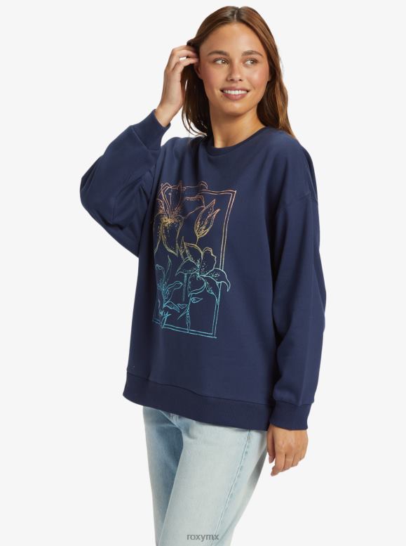 Roxy mujer sudadera de caminata matutina 68XP0193
