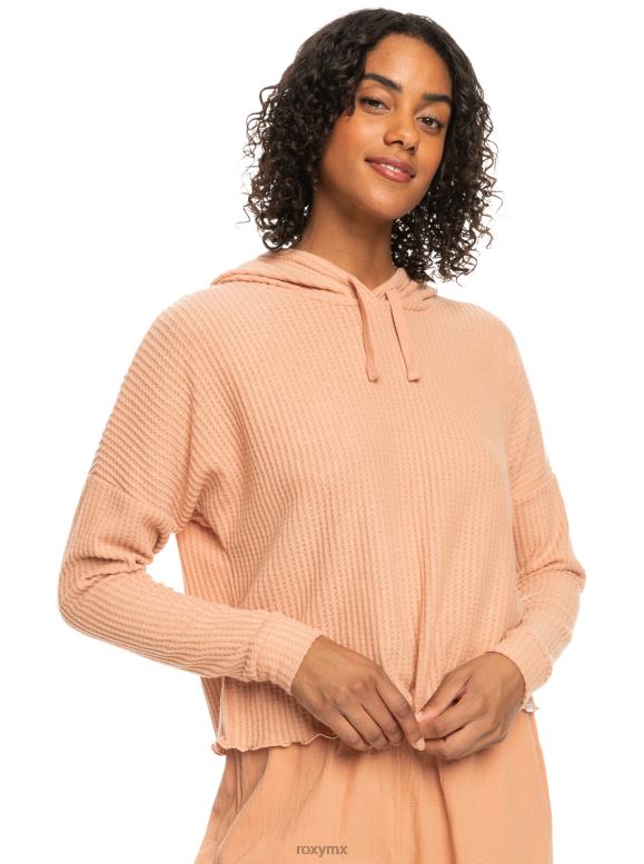 Roxy mujer twilight mood acogedora sudadera con capucha térmica 68XP0223