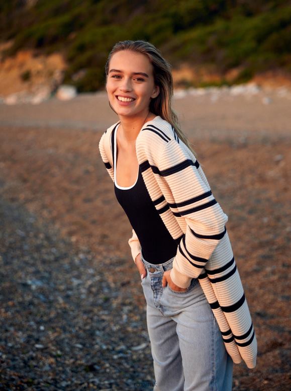 Roxy mujer por encima del cárdigan de sol 68XP0363