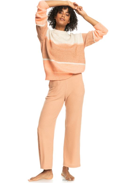 Roxy mujer suéter con cuello redondo demasiado lejos 68XP0397