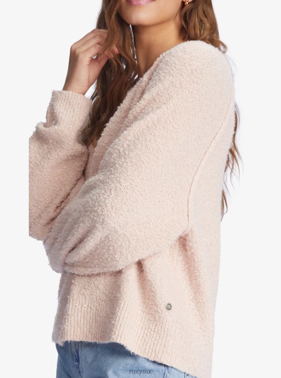 Roxy mujer suéter de cuello redondo temprano en la mañana 68XP0467
