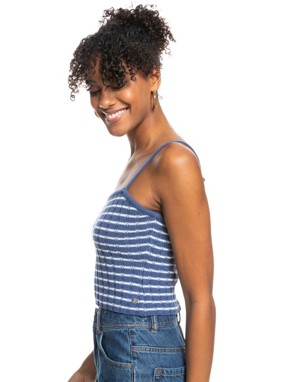 Roxy mujer top de tubo tejido a rayas con el signo de los sueños 68XP0413