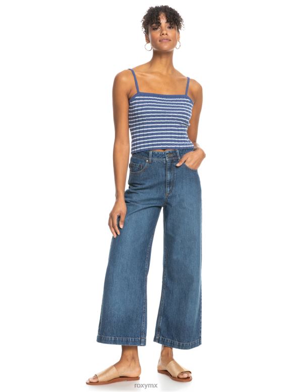 Roxy mujer top de tubo tejido a rayas con el signo de los sueños 68XP0413