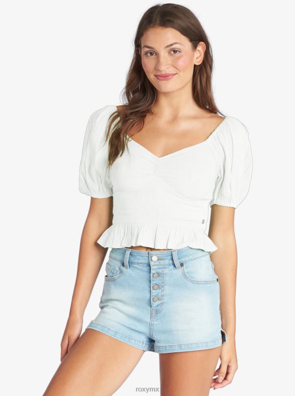 Roxy mujer Top tejido Life Mirage con mangas abullonadas 68XP0335