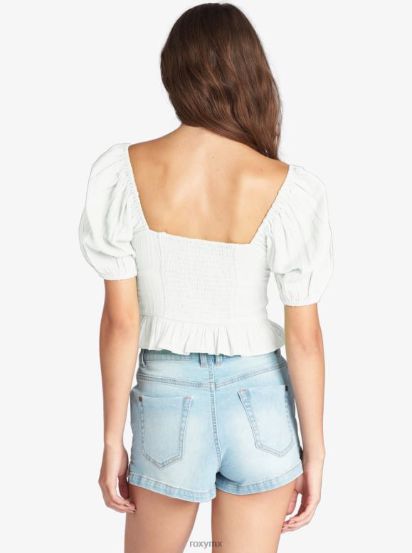 Roxy mujer Top tejido Life Mirage con mangas abullonadas 68XP0335