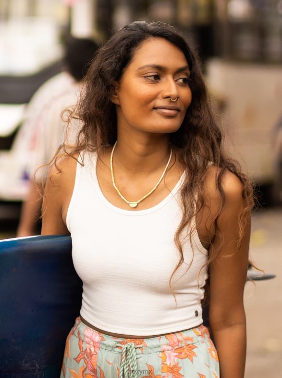 Roxy mujer buen top corto de recuerdo 68XP0241