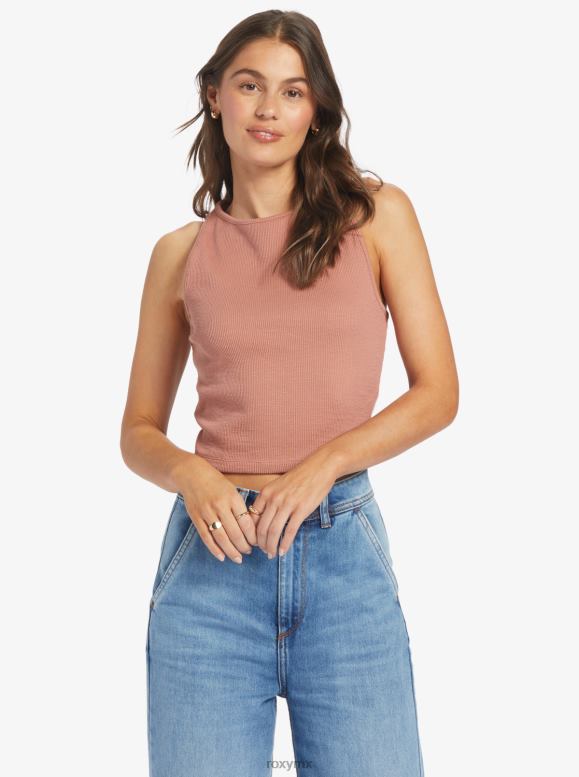 Roxy mujer camiseta sin mangas de punto alto vacay interminable 68XP0170
